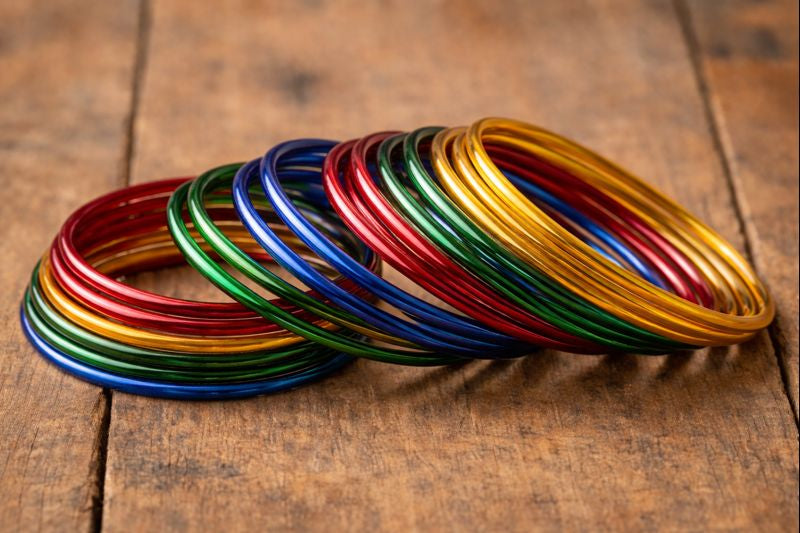 Simple Glass Churiyan – Set of 12