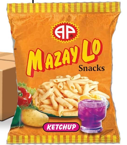 Mazay Lo Snacks – Ketchup Flavour (3 pack)