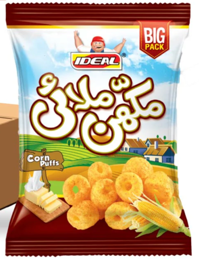 Ideal Makhan Malai Corn Puffs – (2-Pack)